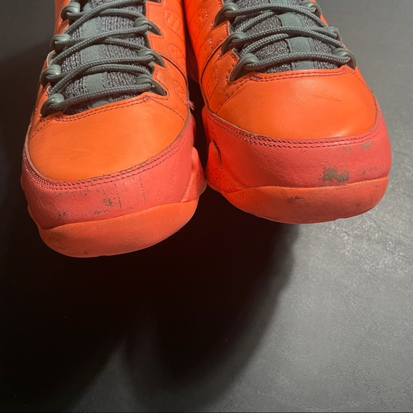 Nike Air Jordan 9 IX Retro Low Sunset Orange 832822-805 Size 8.5 Jordan/ Retro - Picture 4 of 7